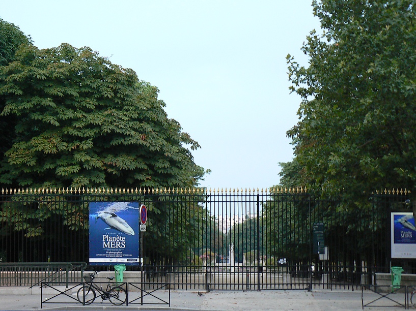 Le Jardin du Luxembourg: Le Jardin du Luxembourg - Entree par l avenue de l Observatoire 001